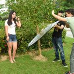 90 x 120 cm 5-in-1 silber / weich / gold / weiß / schwarz falt Foto studio reflektorplatte – Bild 5