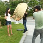 90 x 120 cm 5-in-1 silber / weich / gold / weiß / schwarz falt Foto studio reflektorplatte – Bild 6