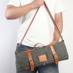 WESSLECO Canvas Roll Kochmesser-Aufbewahrungstasche, WESSLECO Army Green – Bild 7