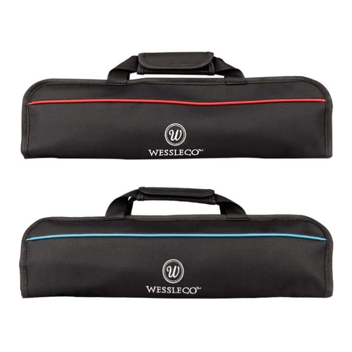 WESSLECO Küchenschneider-Aufbewahrungstasche, tragbare Messer-Werkzeugtasche, WESSLECO Red, WESSLECO Blue – Bild 2