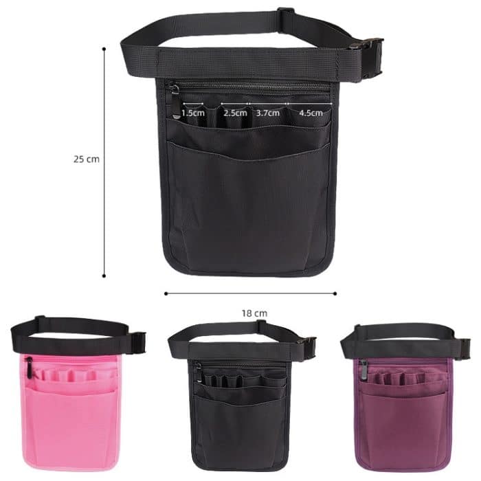 Krankenschwester-Werkzeugtaschen, medizinisches Personal, universelle Aufbewahrungstasche, Universal Black, Universal Pink, Universal Purple – Bild 2