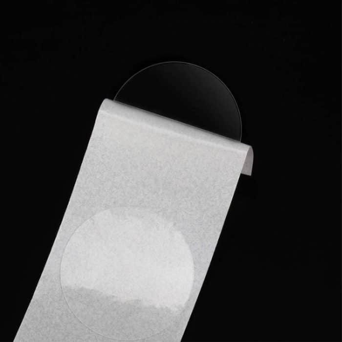 3 Stück runde transparente Geschenkbeutel-Versiegelungsaufkleber, Verpackungsbeutel, selbstklebende Aufkleber-Dekoration, 20mm, 25mm, 30mm, 35mm, 38mm, 45mm, 50mm – Bild 3