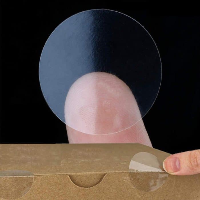 3 Stück runde transparente Geschenkbeutel-Versiegelungsaufkleber, Verpackungsbeutel, selbstklebende Aufkleber-Dekoration, 20mm, 25mm, 30mm, 35mm, 38mm, 45mm, 50mm – Bild 4