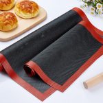 2 Stück PJ-060123 Hochtemperatur-atmungsaktive Silikon-Ofenbrot-Backmatte Lightning Puff Mat, 27.5 x 27.5cm, 30 x 40cm, 60 x 40cm – Bild 2