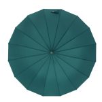 16 Bone Plain Straight Umbrella Kleiner, frischer Regenschirm mit langem Griff – Bild 2