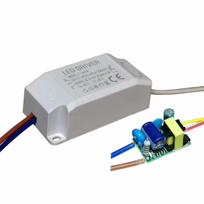 Zweifarbiges isoliertes Antriebsnetzteil, 85–265 V, Weitdruck-Glühbirnen-/Downlight-/Deckenleuchten-Antriebsnetzteil, 3 PCS 1-3W, 3 PCS 4-7W, 2 PCS 8-12W, 2 PCS 12-18W, 18-25W, 25-36W – Bild 7