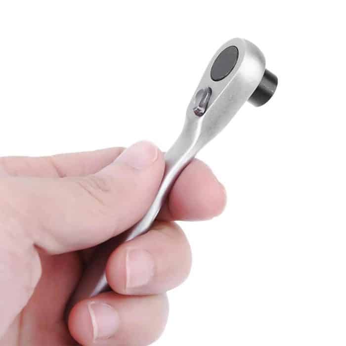 TBD0574098.jpg Tragbare Mini Single-Ended Torque Ratschenschlüssel Schlüssel Handreparaturwerkzeuge – Bild 1
