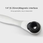 Tragbare Mini Single-Ended Torque Ratschenschlüssel Schlüssel Handreparaturwerkzeuge – Bild 3