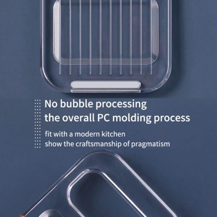 Multifunktions-Slicker-Küchengerät, Kartoffelscheibenreibe, Three Knives Gray, Six Knives Gray – Bild 3