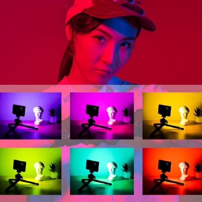 Ulanzi VL120 RGB Full Color RGB SLR-Kamera-Fotografie Live-Foto-Video kleines Licht – Bild 3