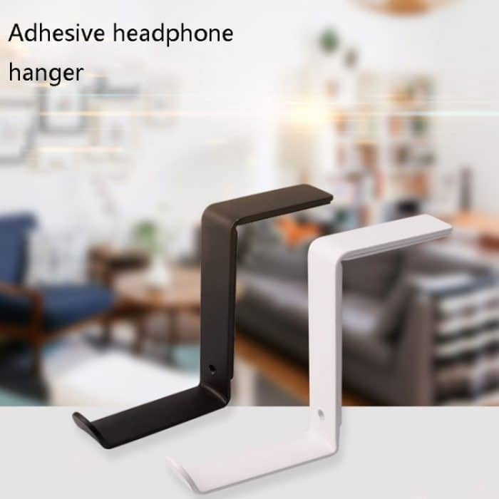 2 Stück JD045 Computer-Kopfbedeckung, Headset-Haken, multifunktionales Metall-Display-Rack – Bild 3
