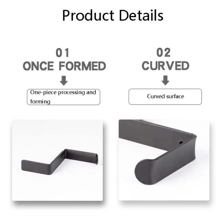 2 Stück JD045 Computer-Kopfbedeckung, Headset-Haken, multifunktionales Metall-Display-Rack – Bild 4