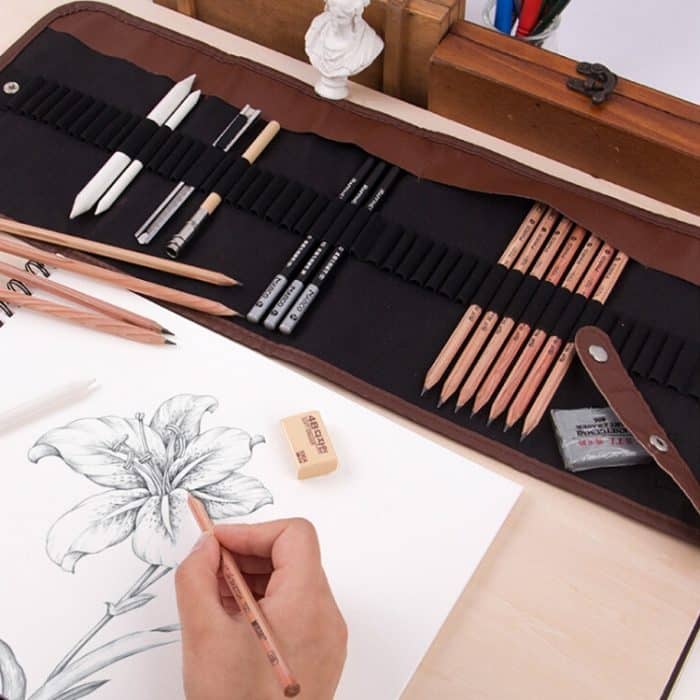 29 Teile/Satz MARCO Anfänger-Skizzenset, Skizzierwerkzeuge, MARCO Sketch Set – Bild 6
