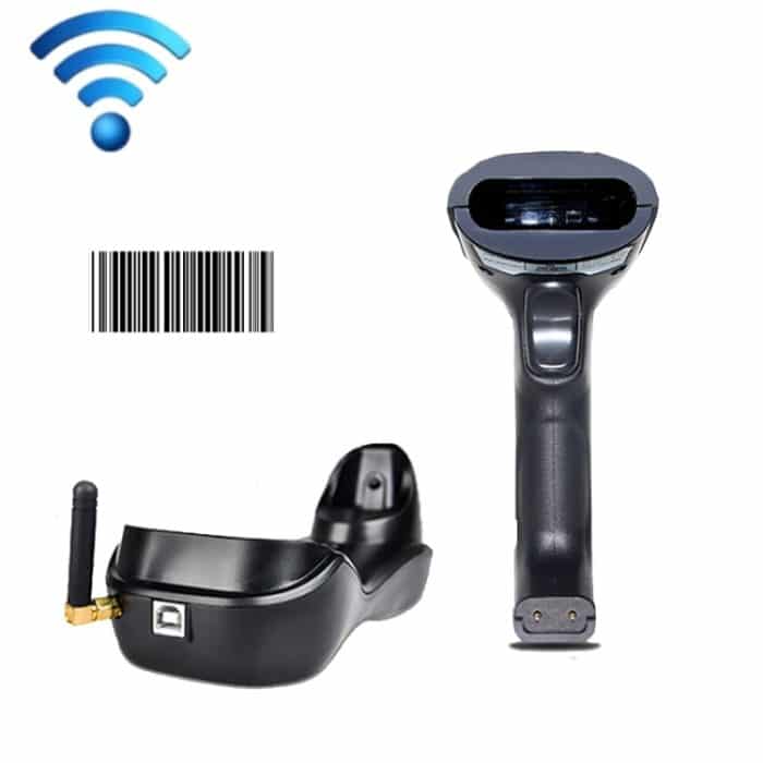 TBD0574656101.jpg NETUM H3 Kabelloser Barcode-Scanner, Rotlicht-Supermarkt-Kassierer-Scanner mit Ladegerät, Spezifikation:, One-dimensional, Two-dimensional – Bild 1