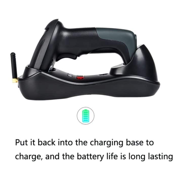 NETUM H3 Kabelloser Barcode-Scanner, Rotlicht-Supermarkt-Kassierer-Scanner mit Ladegerät, Spezifikation:, One-dimensional, Two-dimensional – Bild 5