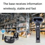 NETUM H3 Kabelloser Barcode-Scanner, Rotlicht-Supermarkt-Kassierer-Scanner mit Ladegerät, Spezifikation:, One-dimensional, Two-dimensional – Bild 7