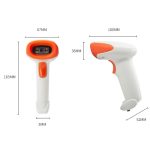 SYCREADER Supermarkt-Laser-Barcodescanner, Modell: Eindimensional verkabelt, One-dimensional Wired, One-dimensional Wireless, Two-dimensional Wired, Two-dimensional Wireless, Two-dimensional Wireless + Bluetooth – Bild 3
