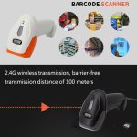 SYCREADER Supermarkt-Laser-Barcodescanner, Modell: Eindimensional verkabelt, One-dimensional Wired, One-dimensional Wireless, Two-dimensional Wired, Two-dimensional Wireless, Two-dimensional Wireless + Bluetooth – Bild 5