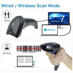 NETUM Hochpräziser kabelloser Barcode-QR-Code-Bluetooth-Scanner, Wired, Wireless, Bluetooth + 2.4G + Wired – Bild 4