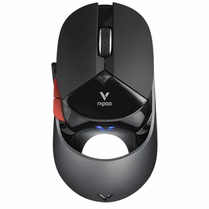 TBD0574960601A.jpg Rapoo VT960 1600 DPI 7 Tasten Dual Mode Makro Programmierbare Symphony RGB Hintergrundbeleuchtete kabellose Gaming-Maus – Bild 1