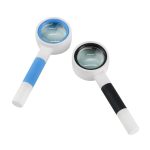 3 PCS Handleselupe Glaslinse Anti-Rutsch-Griff Old Man Reading Repair Identification Lupe, 37mm 16 Times (Black White), 37mm 16 Times (Blue White), 50mm 7 Times (Black White), 50mm 7 Times (Blue White), 65mm 6 Times (Black White)... – Bild 6