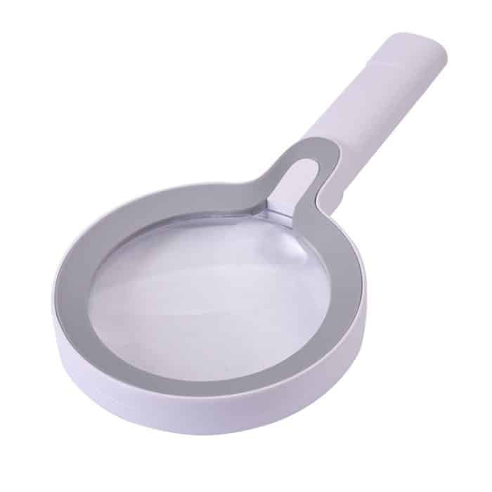 TBD0575546801A.jpg XT-8013 mit 29 LED-Leuchten, 3 gelierende Touch-Schalter-Lupe, 2-fach/13-fach, Handlupe, XT-8013 (White+Gray), XT-8013(White+Dark Blue) – Bild 1