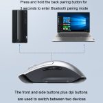 Lenovo ThinkBook Bluetooth Wireless Dual Mode Interactive Design Mouse, Dual Mode Mice – Bild 6