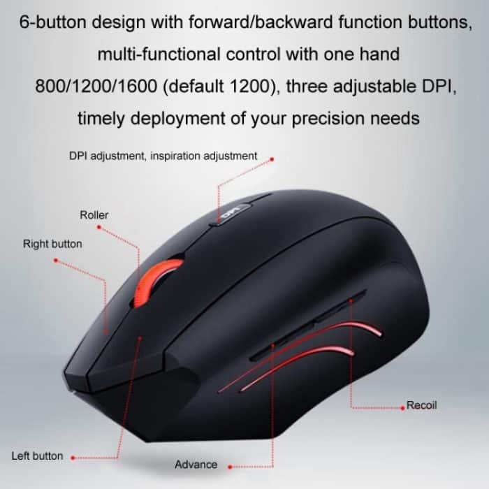 Lenovo Thinkbook Wireless Mouse Ergonomisches Design Mäuse mit seitlichem Griff – Bild 7