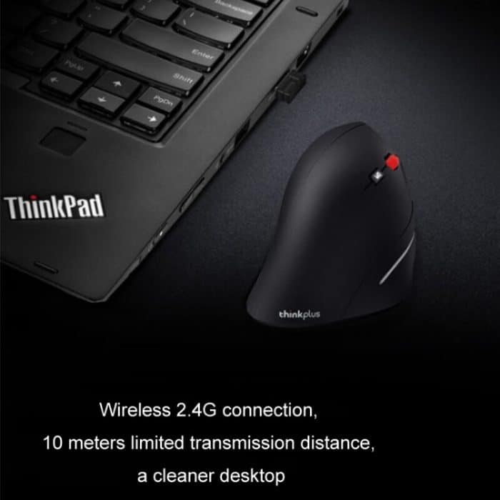 Lenovo Thinkbook Wireless Mouse Ergonomisches Design Mäuse mit seitlichem Griff – Bild 10