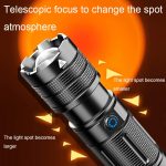 X3 RGB Atmosphere Zoom 4-Farben-Fotografie-Fill-In-Taschenlampe, X3(White-Ice Blue-Yellow-Gold Yellow) – Bild 7