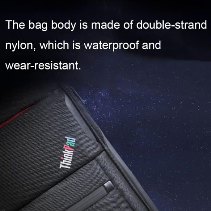 Wasserdichter und verschleißfester Lenovo ThinkPad Laptop-Rucksack mit großer Kapazität – Bild 7