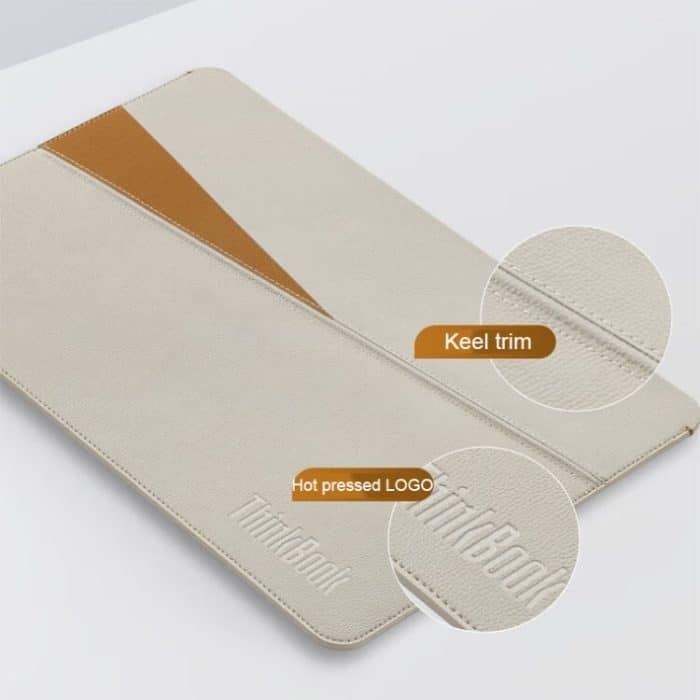 Wasserdichte und verschleißfeste Laptop-Hülle aus genähtem Leder für Lenovo ThinkPad – Bild 3