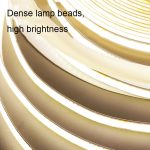 1 m 24 V 320 Perlen 12 W 8 mm breiter COB selbstklebender dekorativer LED-Lichtstreifen, Purple, Yellow, Green, Blue, Ice Blue, Red – Bild 5