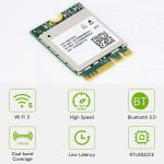 Waveshare 24780 AW-CB375NF 2,4 G/5 GHz Dual-Band WiFi 5 Wireless NIC, RTL8822CE-CG Core, unterstützt BLE – Bild 4