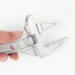 2 Stück Aluminium verstellbare Badezimmerschlüssel mit großer Öffnung Hardware-Werkzeuge, No Package Ordinary Version – Bild 6