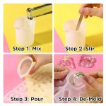 111 Teile/satz DIY Spiegel Silikon Anhänger Form, Kristall Epoxy Schlüssel Anhänger Set, 111 PCS/Set – Bild 5