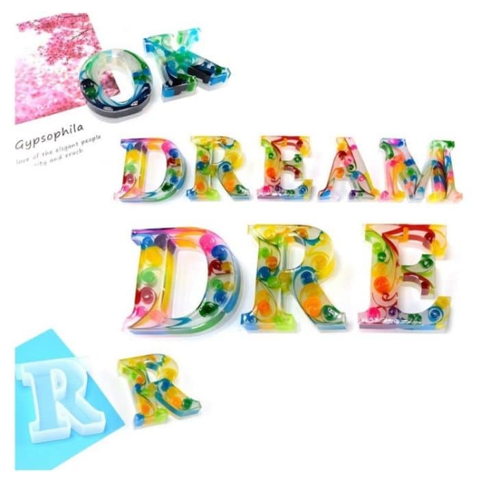 111 Teile/satz DIY Spiegel Silikon Anhänger Form, Kristall Epoxy Schlüssel Anhänger Set, 111 PCS/Set – Bild 6