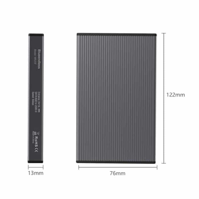 Blueendless 2,5 Zoll mobile Festplattenbox SATA Serial Port USB3.0 Free Tool SSD, Stil:, MR23F -A Port, MR23F-C Port, MR23G -A Port, MR23G-C Port – Bild 3