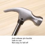 2 Stück MYTEC Mini-Multifunktionshammer Hardware Tools Home Escape Klauenhammer, Stil:, Electroplated Version, Polished  Version, Mini  Version – Bild 5