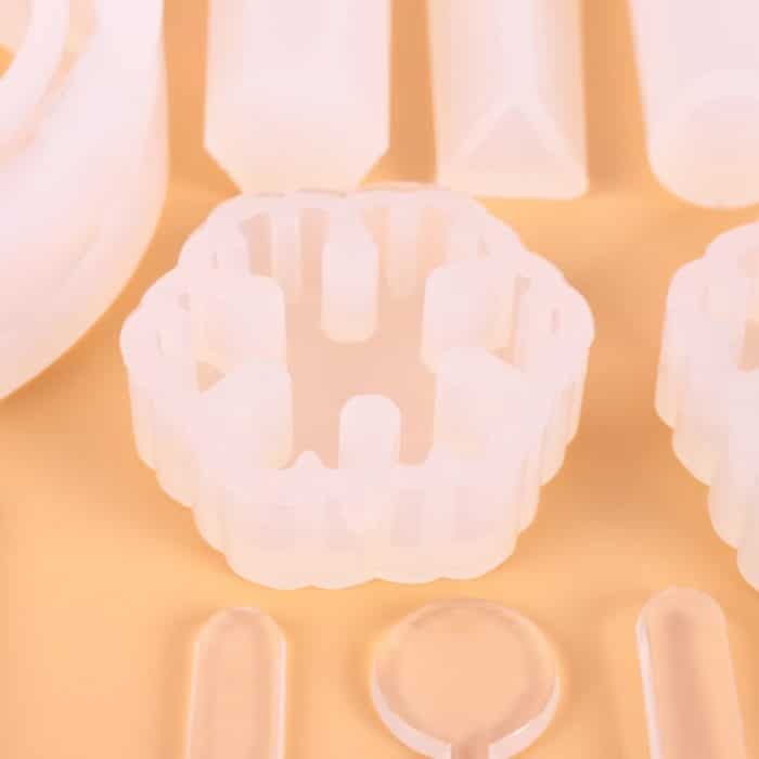 128-teiliges Kristall-Tropfform-Werkzeugset, Ornament-Anhänger-Silikonform-Set, Pendant Shape – Bild 6