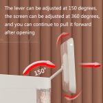 Staubdichte Schubladen-Kosmetik-Aufbewahrungsbox für den Haushalt, große Desktop-Lippenstift-Aufbewahrungsbox, LED Model Pink, LED Model White, LED Upgrade Model Pink, LED Upgrade Model White, LED  Model Green, LED Upgrade Model Green – Bild 6