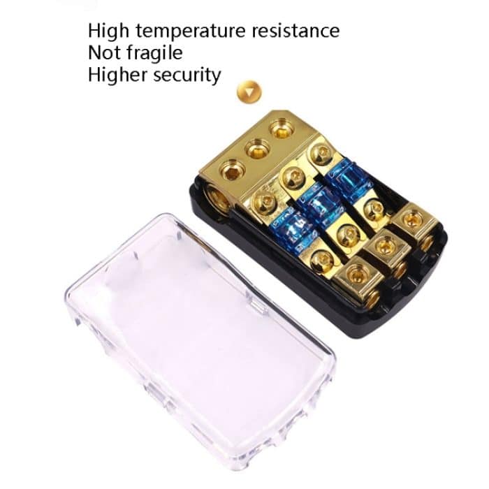 Car Audio Modifikation Sicherungshalter Sicherungseinsatz Sicherungssplitter, 1 In 2 Out, 1 In 3 Out, 1 In 4 Out – Bild 4