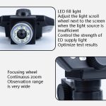 G1000 Digitalmikroskop HD Handy-Reparatur-Elektronenmikroskop, Aluminum Plastic Bracket, Aluminum Alloy Bracket – Bild 4