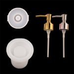DIY Parfüm-Flaschen-Form, Tropfen-Hand-Flasche, Spiegel-Flaschenform, MD3707 + Gold Silver Nozzle Each, MD3708 + Gold Silver Nozzle Each