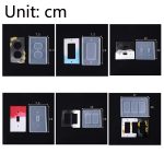 3 PCS Crystal Epoxy Mirror Porous Socket Button Data Line Switch Panel Silikonform, Style One, Style Two, Style Three, Style Four, Style Five, Style Six – Bild 3