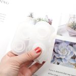 3 in 1 DIY Kristall tropfender Ring Anhänger Silikonform Bogenförmiger Abschnitt Ringform, 3 in 1 Ring Mold – Bild 7