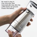 USB wiederaufladbare Kaffeemaschine, elektrische Kaffeemühle, USB Coffee Grinder – Bild 3