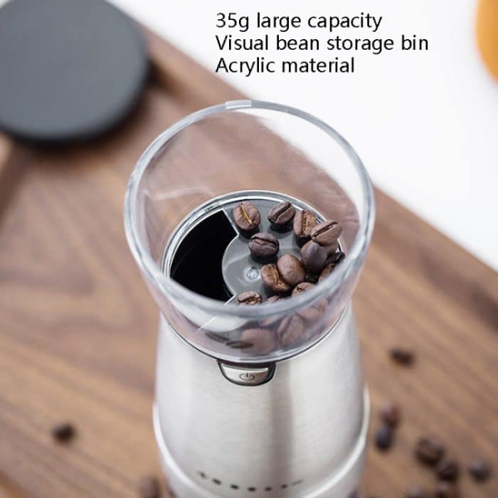 USB wiederaufladbare Kaffeemaschine, elektrische Kaffeemühle, USB Coffee Grinder – Bild 5