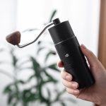 Diguo Handschüttelnde Mahlmaschine, verstellbare Kaffeebohnenmühle, manuelle Kaffeemaschine, Diguo Black – Bild 2