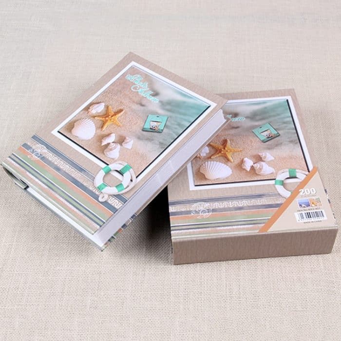 2 Stück 6 Zoll 4R 200 Blatt Fotoalbum Zwischenalbum Baby Growth Fotoalbum, MX2-401 T – Bild 5